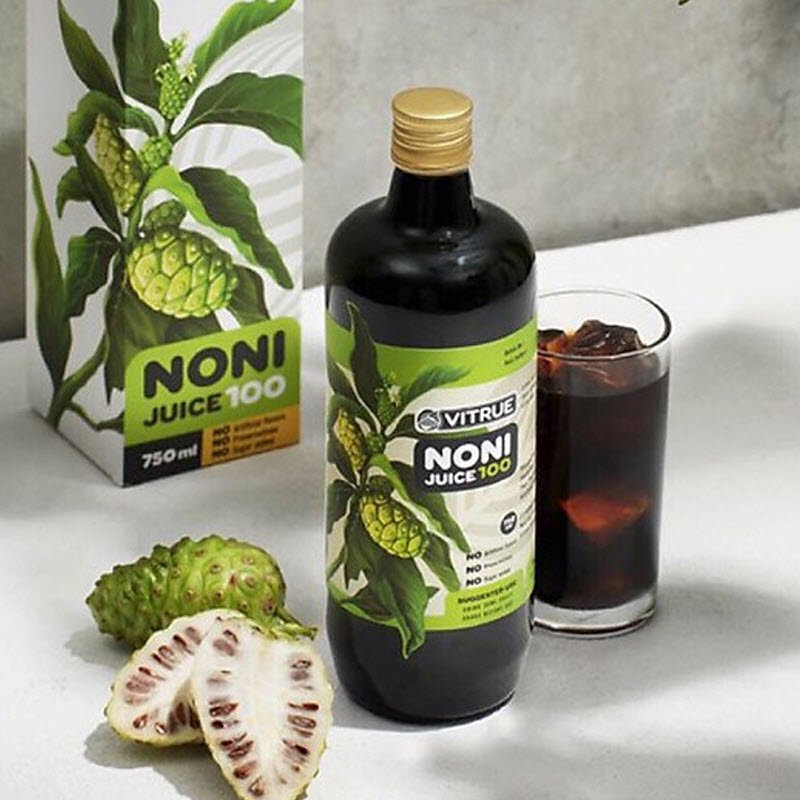 Nước ép trái nhàu nguyên chất – Vitrue Noni Juice 750ml